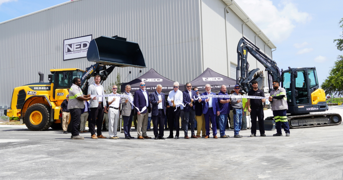 NED Apopka, FL Location Grand Re-opening | HD Hyundai Construction ...